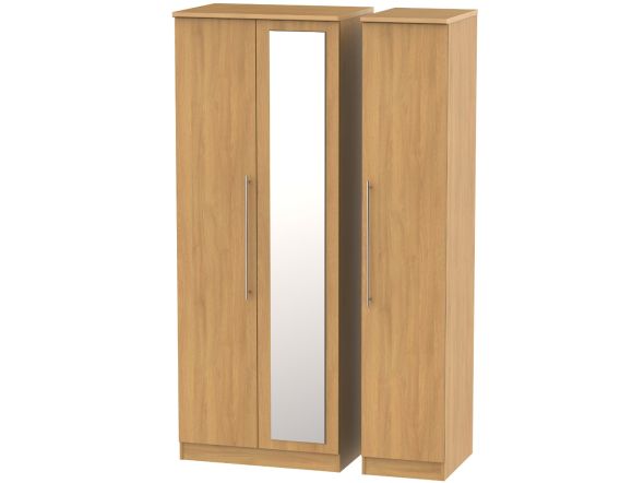 Welcome Furniture Sherwood Tall Triple Mirror Robe 