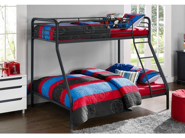 Dorel Single Over Double Bunk Bed