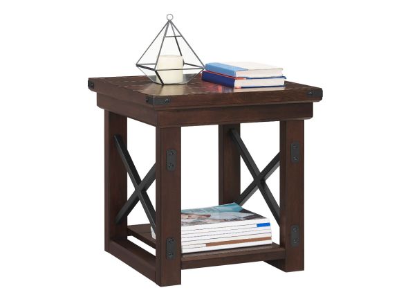 Dorel Wildwood End Table - Espresso